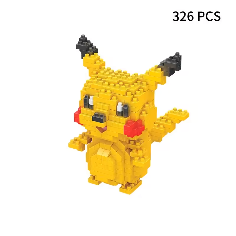 Pikachu Armable - Kit de Bloques Pixel
