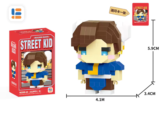 Chun-Li - Kit de bloques armables (Street Fighter)