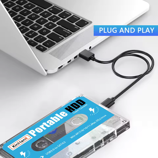 KINHANK Super Consola HDD 500GB - ¡100.000 Juegos Retro para PC!