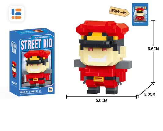 M. Bison - Kit de bloques armables (Street Fighter)