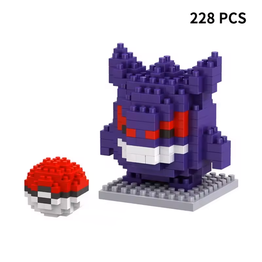 Gengar Armable - Kit de Bloques Pixel