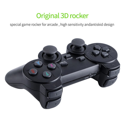 Consola Retro Stick 4K (64GB) - ¡Miles de Juegos + 2 Mandos Inalámbricos!